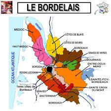 carte vignoble bordelais