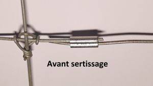 attaches rapides avant sertissage Rouen 76