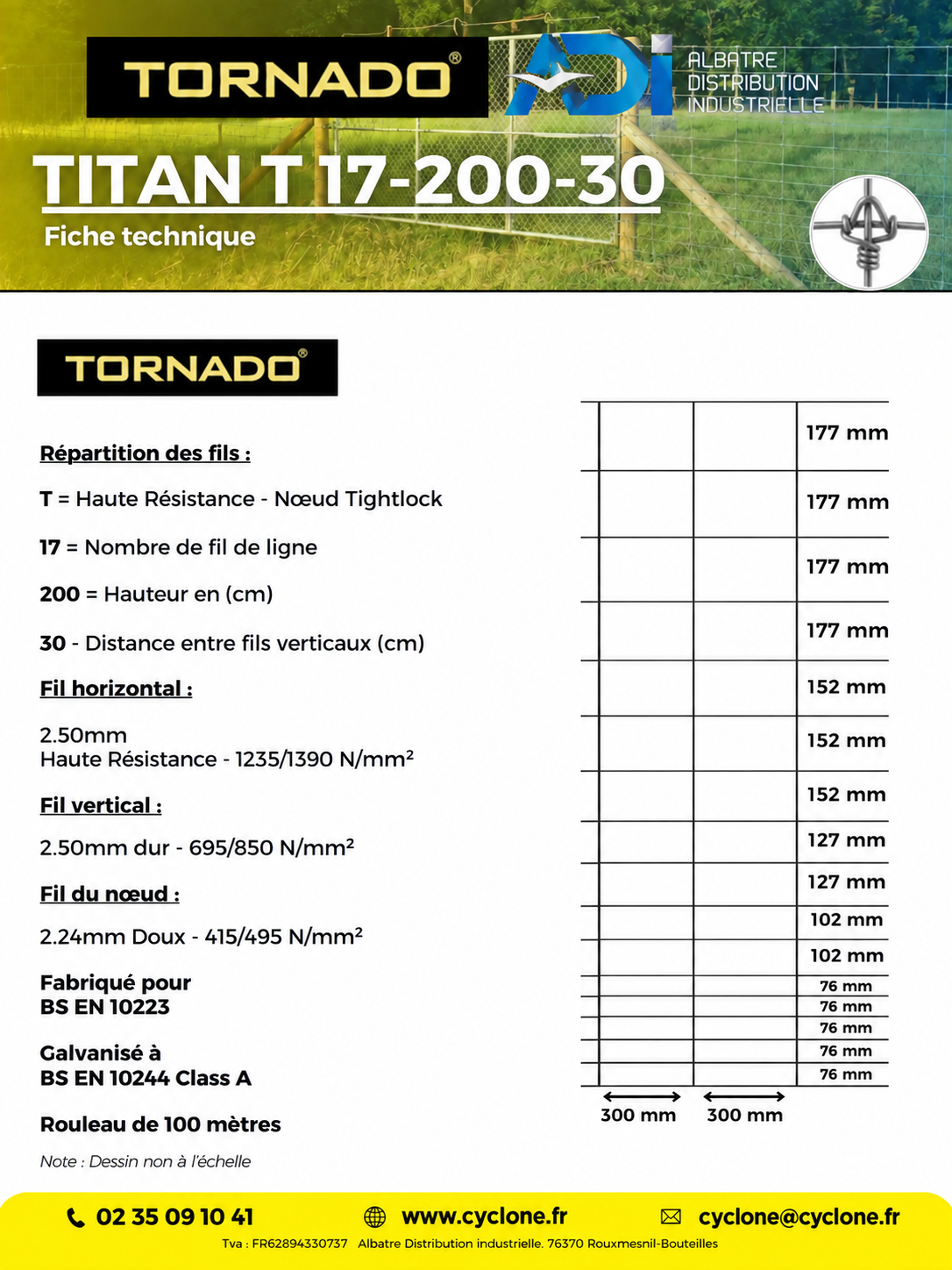 GRILLAGE TITAN 17-200-30 – Image 2